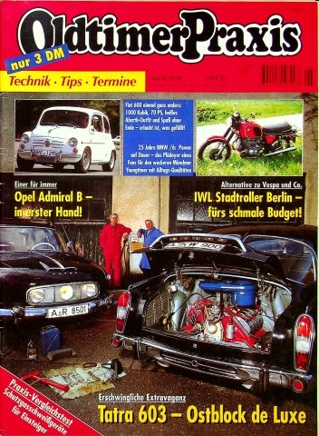 Deckblatt Oldtimer Praxis (06/1998)